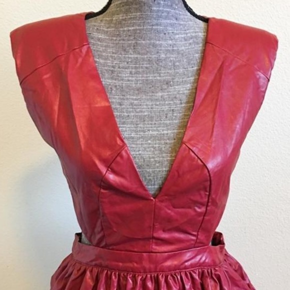 *SOLD* NWT Wild and Fun Leopard Mini Cutout Dress - Picture 6 of 6